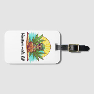 Étiquette À Bagage Island Dreams - Collection Caribbean Friends