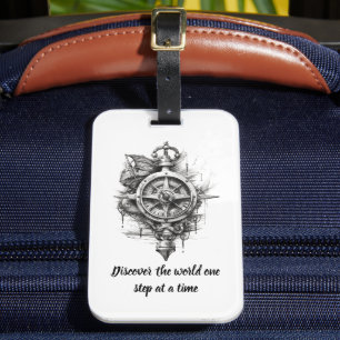 Étiquette À Bagage Island Dreams - Collection Caribbean Friends