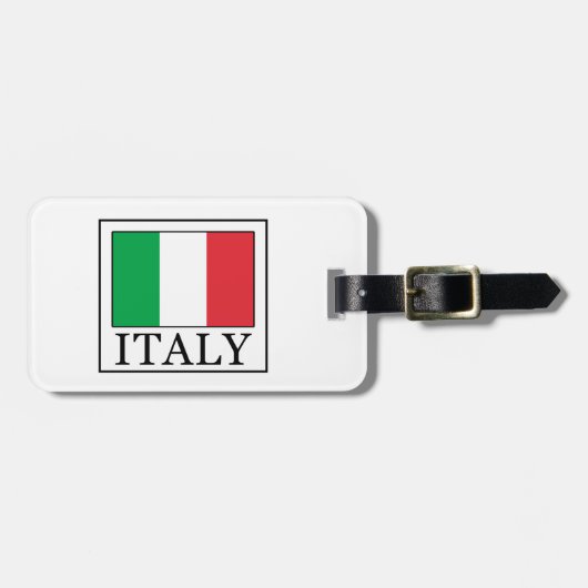 Étiquette À Bagage Italie (Devant horizontal)
