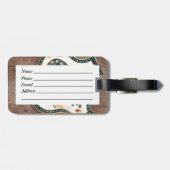 Étiquette À Bagage Itinéraire 66 (Dos horizontal)