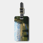 Étiquette À Bagage Jackson Hole Mountains et River (Devant Vertical)