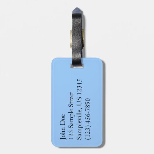 Étiquette À Bagage Jackson Hole Mountains et River (Dos Vertical)