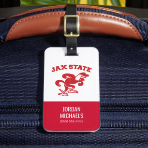 Étiquette À Bagage Jacksonville State University JAX State Gamecocks