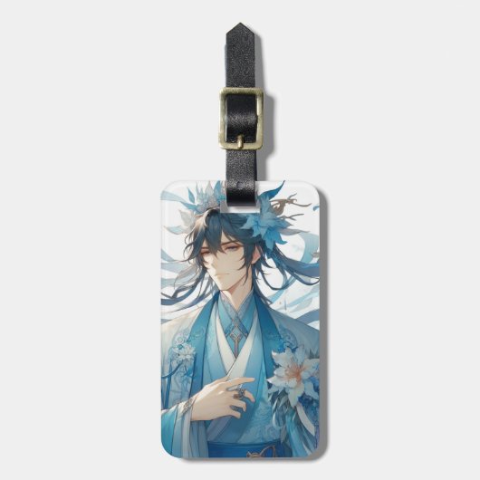 Étiquette À Bagage Jade Journeyman (Devant Vertical)