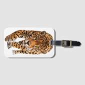 Étiquette À Bagage Jaguar (Devant Horizontal)