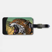 Étiquette À Bagage Jaguar (Dos horizontal)