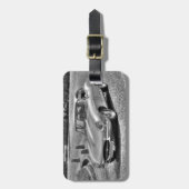 Étiquette À Bagage Jaguar E (Devant Vertical)