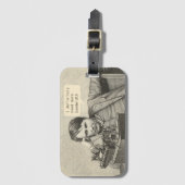 Étiquette À Bagage J'Ai Certainement Besoin De Plus De Bande Passante (Devant Vertical)