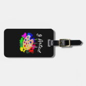 Étiquette À Bagage J'Ai Fait Un Artiste Drôle (Devant horizontal)