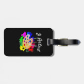 Étiquette À Bagage J'Ai Fait Un Artiste Drôle (Dos horizontal)