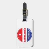 Étiquette À Bagage J'ai Fartleked aujourd'hui (Devant Vertical)