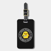 Étiquette À Bagage J'Ai La Stabilité De Stab Funny (Devant Vertical)