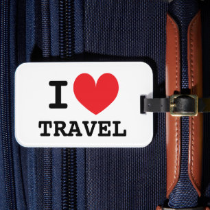Étiquette À Bagage J'ai le bagage de voyage cardiaque pour valise ou 