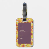 Étiquette À Bagage J'ai Lei'd sur Maui (personnalisable) (Dos Vertical)