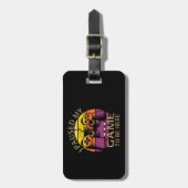 Étiquette À Bagage J'ai suspendu mon jeu pour être ici (Devant Vertical)