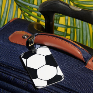 Étiquette À Bagage J'aime le football (soccer) Au coeur du jeu : J'ad