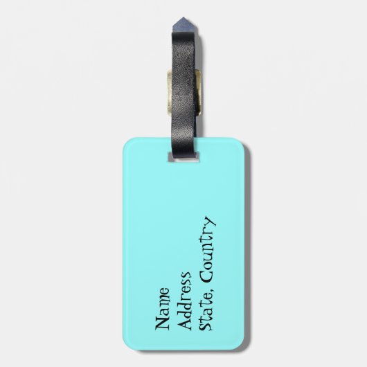 Étiquette À Bagage J'aime ma Sheltie (Dos Vertical)