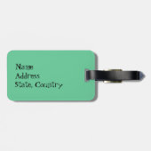 Étiquette À Bagage J'aime mon chien d'eau espagnol (Dos horizontal)