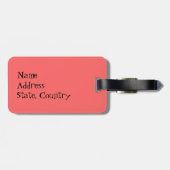 Étiquette À Bagage J'aime mon norvégien Buhund (Dos horizontal)