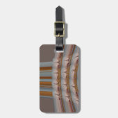 Étiquette À Bagage J'aime Paris (Devant Vertical)