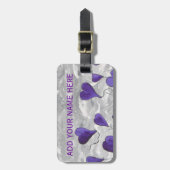 ÉTIQUETTE À BAGAGE J'AIME VOLER (Devant Vertical)