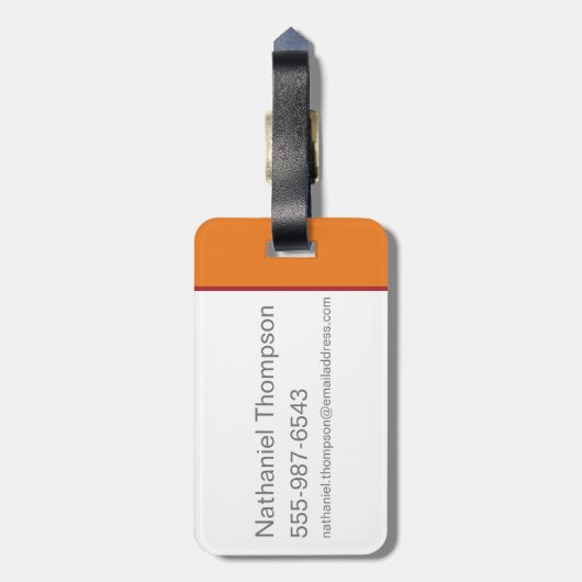 Étiquette À Bagage JAM ESPACE : UN NOUVEAU LEGACY™ | Lecteur TUNE SQU (Dos Vertical)