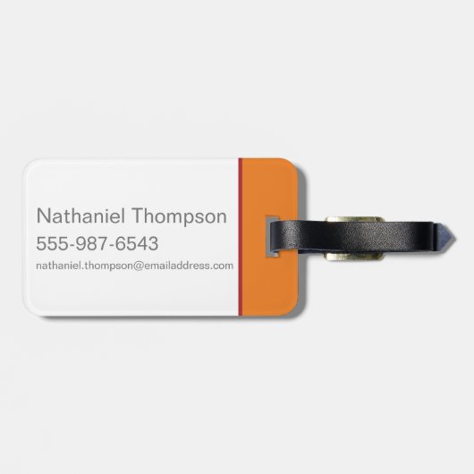 Étiquette À Bagage JAM ESPACE : UN NOUVEAU LEGACY™ | Lecteur TUNE SQU (Dos horizontal)