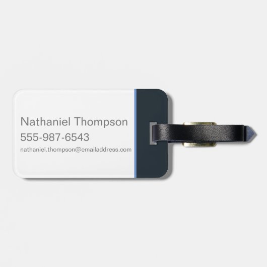 Étiquette À Bagage JAM ESPACE : UN NOUVEAU LEGACY™ | TUNE SQUAD™ Line (Dos horizontal)