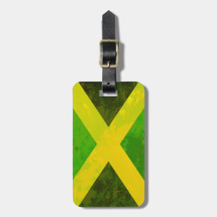 Étiquette À Bagage jamaica flag - reggaots roots