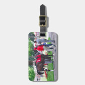 Étiquette À Bagage James Bond et Waco (Devant Vertical)