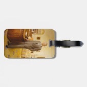 Étiquette À Bagage James Earl Carter peint le portrait du président a (Dos horizontal)