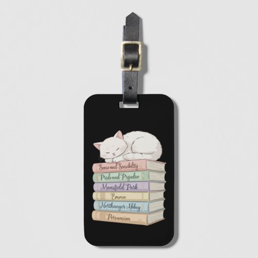 Étiquette À Bagage Jane Austen's Novels IX (Devant Vertical)