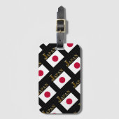 ÉTIQUETTE À BAGAGE JAPON (Devant Vertical)