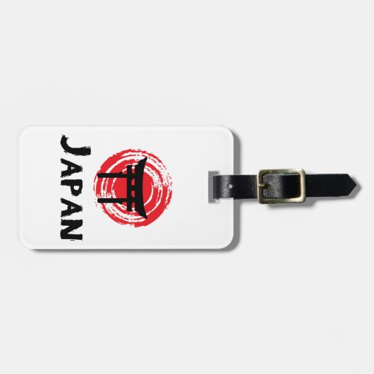 Étiquette À Bagage Japon (Devant horizontal)