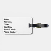 Étiquette À Bagage Japon (Dos horizontal)