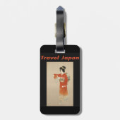 Étiquette À Bagage Japon (Dos Vertical)