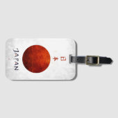 Étiquette À Bagage " Japon : 11. Jh/heute - Design Flaggen Schlüssel (Devant Horizontal)