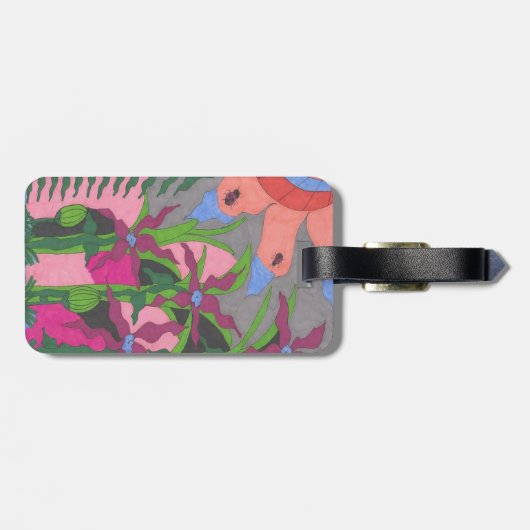 Étiquette À Bagage Jardin à Twilight (Dos horizontal)