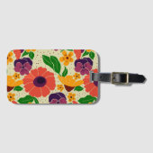 Étiquette À Bagage Jardin animé (Devant Horizontal)