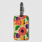 Étiquette À Bagage Jardin animé (Devant Vertical)