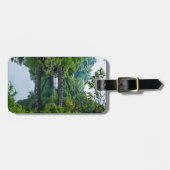 Étiquette À Bagage Jardin Coréen Et Pont (Devant horizontal)