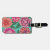 Étiquette À Bagage Jardin Dahlia (Devant horizontal)