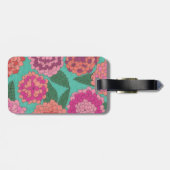 Étiquette À Bagage Jardin Dahlia (Dos horizontal)