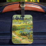 Étiquette À Bagage Jardin d'Arles | Vincent van Gogh<br><div class="desc">Garden at Arles (1888) de l'artiste post-impressionniste néerlandais Vincent van Gogh. L'oeuvre originale est une huile sur toile représentant un paysage luxuriant de fleurs colorées. Utilisez les outils de conception pour ajouter du texte personnalisé ou personnaliser l'image.</div>