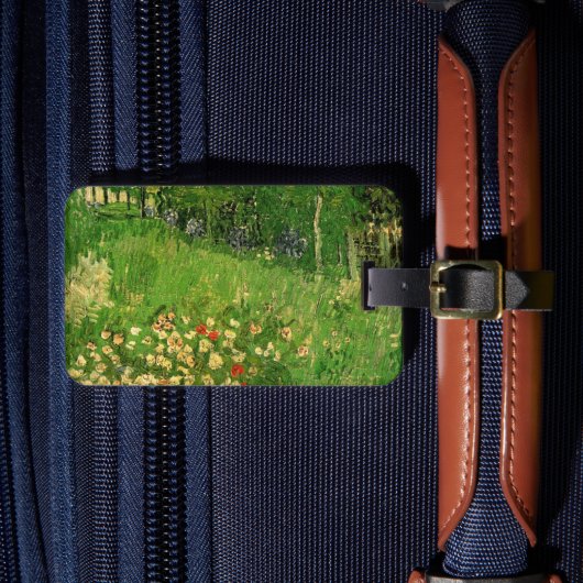 Étiquette À Bagage Jardin de Daubigny par Vincent van Gogh, Le Jardin (Insitu Rectoal 4)