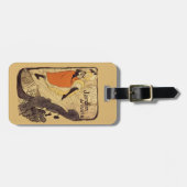 Étiquette À Bagage Jardin de Paris - Toulouse-Lautrec (Devant horizontal)