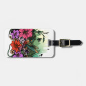Étiquette À Bagage Jardin des colibris (Devant horizontal)