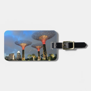 Étiquette À Bagage Jardins de la baie Singapore Supertree Grove