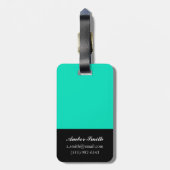 Étiquette À Bagage Jazzplayer 2012 (Dos Vertical)