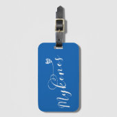 Étiquette À Bagage Je Coeur Mykonos, Grèce (Devant Vertical)